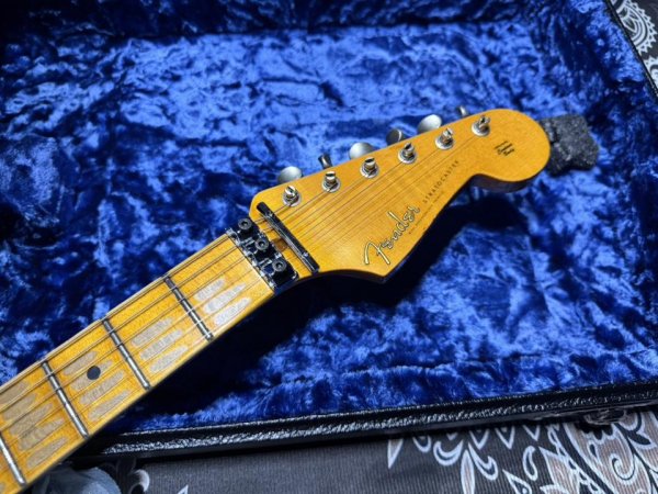 画像5: Fender Custom Shop Fender Custom Shop Alley Cat Stratocaster Heavy Relic / Faded Army Drab Green (5)