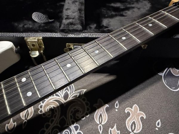 画像7: Washburn Custom Shop  N4 Nuno Bettencourt White Prototype / Black Hardware (7)