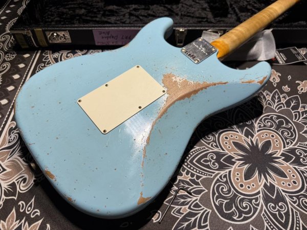 画像5: Fender Custom Shop Fender Custom Shop '62 Stratocaster SSH Heavy Relic / FRT / Daphne Blue (5)