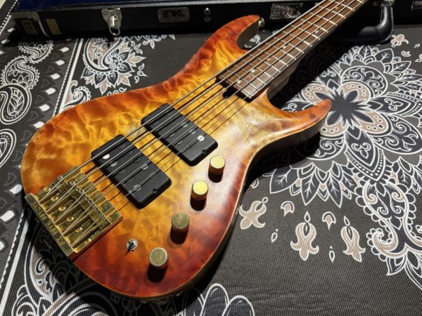 画像3: Pensa Custom Curve Top / 5-Strings BASS / Built by Mas Hino  (3)
