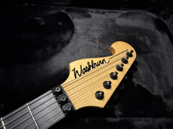 画像8: Washburn Custom Shop  N4 Nuno Bettencourt White Prototype / Black Hardware (8)