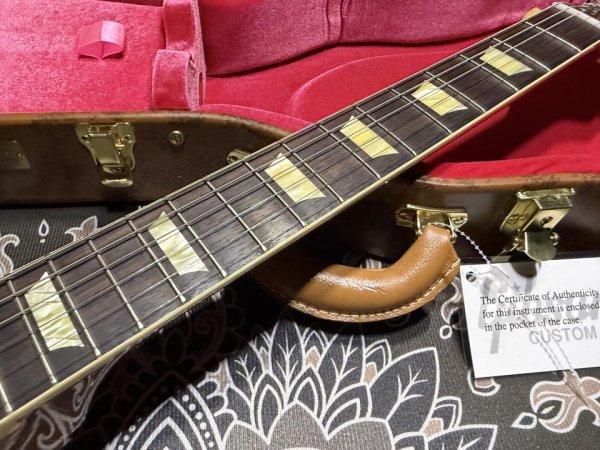 画像4: Gibson Gibson Custom Shop '57 Les Paul Standard Reissue / Murphy Lab Ultra Light Aged / Black Sparkle (4)
