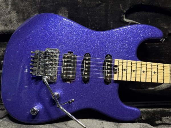 画像1: Charvel USA Custom Shop San Dimas Style 1 SSH / Purple Sparkle (1)