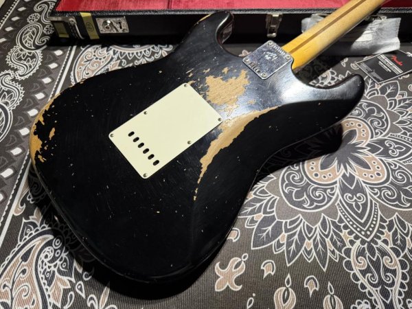 画像7: Fender Custom Shop Fender Custom Shop '69 Stratocaster Heavy Relic / Black (7)