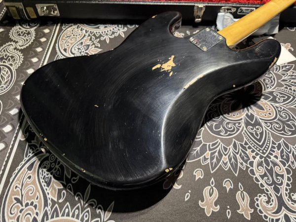 画像5: Fender Custom Shop 1960 Jazz Bass RW Relic / Black (5)