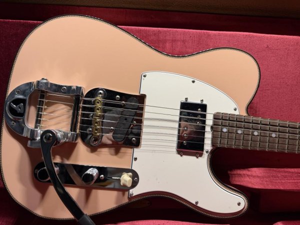 画像1: Fender Custom Shop Fender Custom Shop Limited Edition CuNiFe Telecaster Custom / Aged Shell Pink / Journeyman Relic (1)