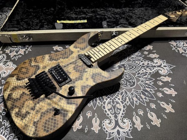 画像2: Charvel USA Custom Shop Warren De Martini/ Signature / SnakeSkin Graphic (2)