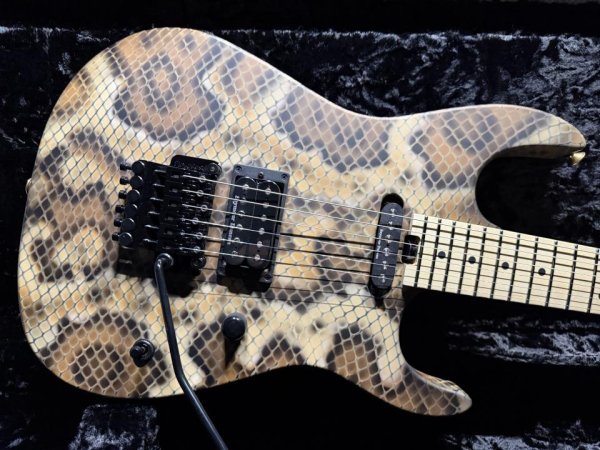 画像1: Charvel USA Custom Shop Warren De Martini/ Signature / SnakeSkin Graphic (1)