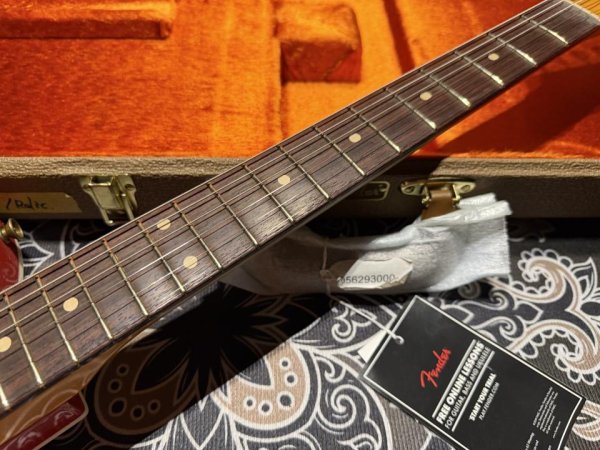 画像4: Fender Custom Shop '60 Telecaster Custom - Handwound Pick-Ups / Fiesta Red Over 3-Tone Sunburst / Heavy Relic (4)