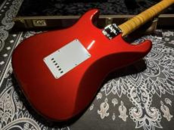 画像7: Fender Custom Shop '62 Flamethrower Stratocaster NOS / "AAAA" MAPLEFLAME / Candy Apple Red (7)