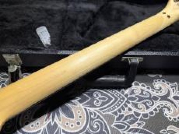 画像8: Washburn N4 Nuno Bettencourt Black/ White Splatter (8)