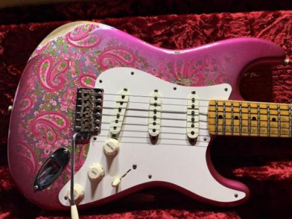 画像1: Fender Custom Shop NAMM Ltd Mischief Maker Heavy Relic / Pink Paisley (1)