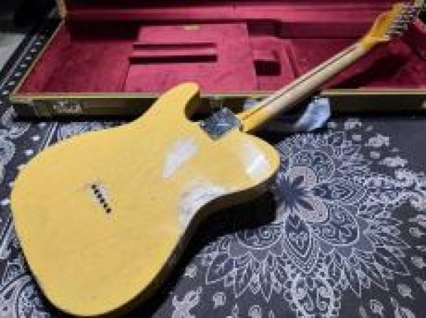 画像7: Fender Custom Shop '52 Telecaster Heavy Relic / Aged Nocaster Blonde (1) (7)