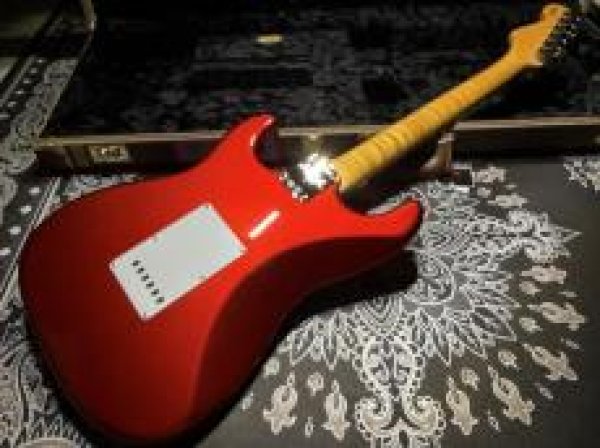 画像6: Fender Custom Shop '62 Flamethrower Stratocaster NOS / "AAAA" MAPLEFLAME / Candy Apple Red (6)