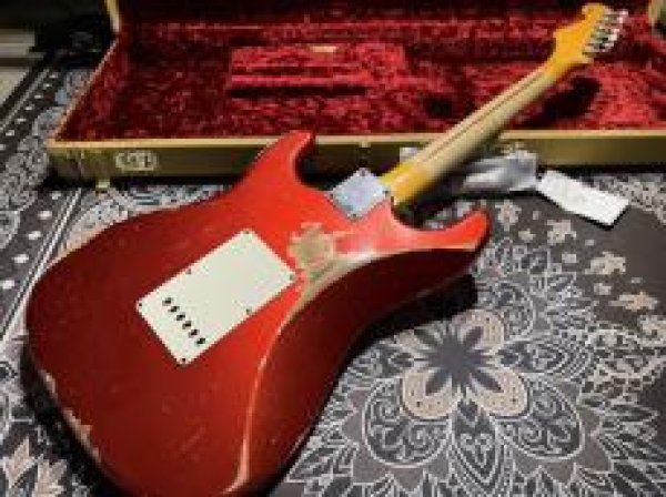 画像6: Fender Custom Shop '57 Stratocaster Heavy Relic / Candy Apple RED (6)
