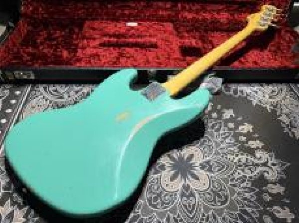 画像6: Fender Custom Shop '60s Jazz Bass Light Relic / Sea Foam Green 新品決済可能 (6)