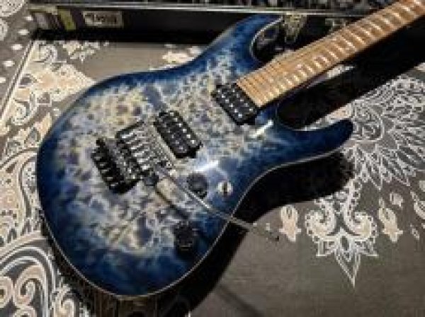 画像3: Suhr Modern Faded Trans Whale Blue Burst / FRT / Set Neck (3)