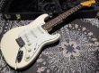 画像2:  Davis Custom Guitars Yngwie Malmsteen Scalloped Stratocaster / OlympicWhite (2)