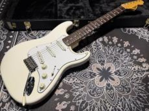画像2:  Davis Custom Guitars Yngwie Malmsteen Scalloped Stratocaster / OlympicWhite (2)
