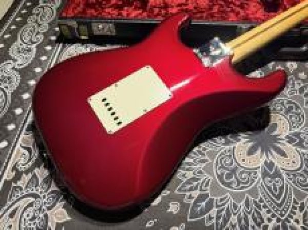 画像7: Fender Custom Shop Robin Trower Strat NOS Midnight Wine Burst (7)