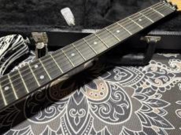 画像4: Washburn N4 Nuno Bettencourt Black/ White Splatter (4)