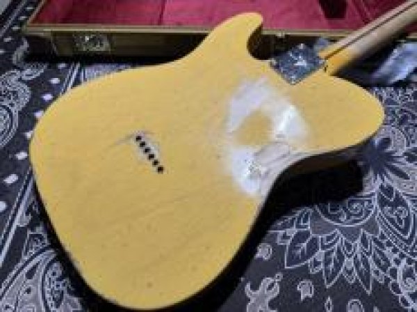画像6: Fender Custom Shop '52 Telecaster Heavy Relic / Aged Nocaster Blonde (1) (6)