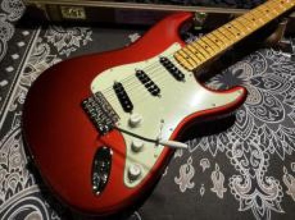 画像3: Fender Custom Shop '62 Flamethrower Stratocaster NOS / "AAAA" MAPLEFLAME / Candy Apple Red (3)