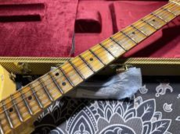 画像4: Fender Custom Shop '52 Telecaster Heavy Relic / Aged Nocaster Blonde (1) (4)