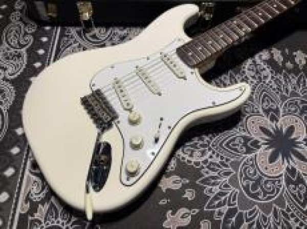画像3:  Davis Custom Guitars Yngwie Malmsteen Scalloped Stratocaster / OlympicWhite (3)