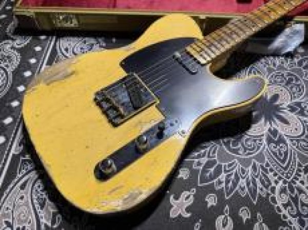 画像3: Fender Custom Shop '52 Telecaster Heavy Relic / Aged Nocaster Blonde (1) (3)