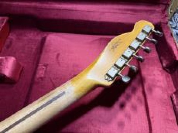 画像9: Fender Custom Shop '52 Telecaster Heavy Relic / Aged Nocaster Blonde (1) (9)