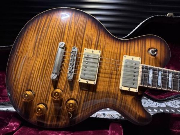 画像1: David Thomas McNaught Vintage Single Cut / Diamond Flame Antique Burst (1)