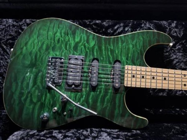 画像1: Tom Anderson DropTop/Trans green to forest burst (1)