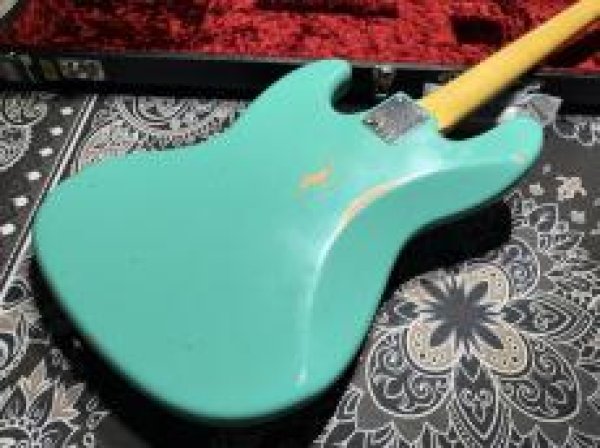 画像7: Fender Custom Shop '60s Jazz Bass Light Relic / Sea Foam Green 新品決済可能 (7)