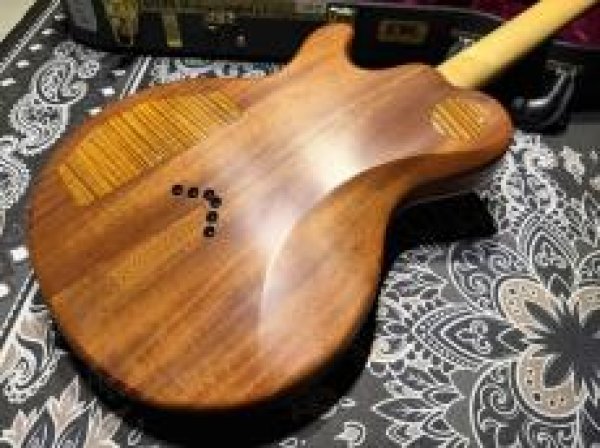 画像7: David Thomas McNaught Vintage Single Cut Light Tigers Eye Burst (Premium Diamond Flame) (7)