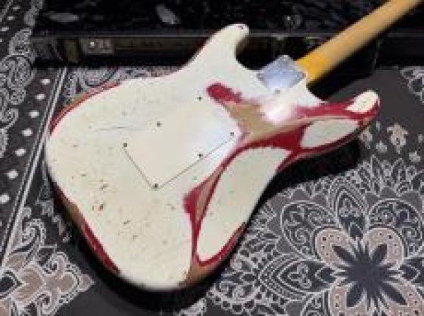 画像7: Fender Custom Shop Fender Custom Shop '60 Stratocaster S-S-H Heavy Relic FRT / Ltd White Lightning (7)