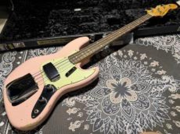 画像2: Fender Custom Shop Fender Custom Shop '60 Jazz Bass Relic / Shell Pink (2)