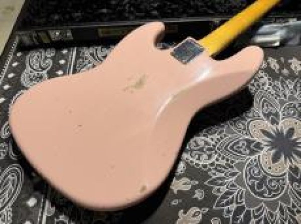 画像6: Fender Custom Shop Fender Custom Shop '60 Jazz Bass Relic / Shell Pink (6)