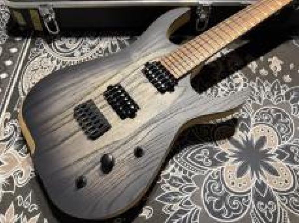 画像2: Skervesen Velociraptor 6-Strings / Trans Black Top (2)