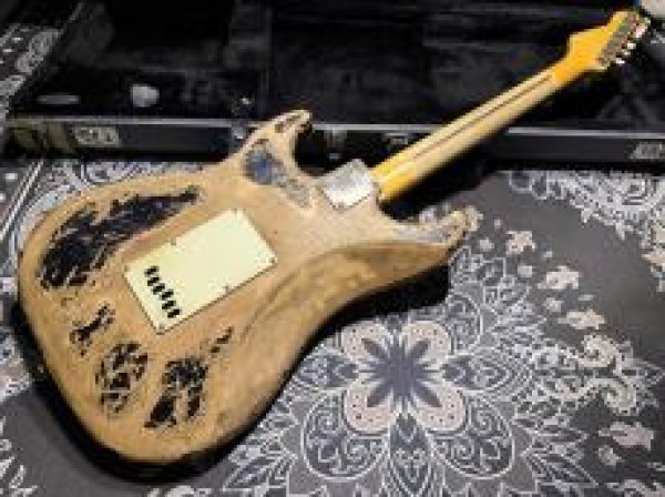 画像6: LsL Instruments Super Custom Saticoy Classic S Style SSH / Age & Rub Through / Aging Black (6)