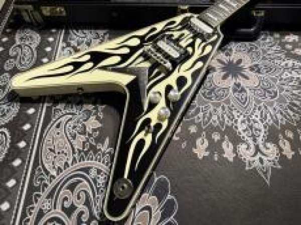 画像3: DEAN Dean USA Michael Schenker Flames V 100 Limited (71/100)!! (3)