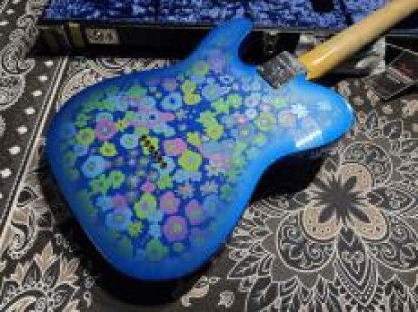 画像7: Fender Custom Shop LTD '68 Telecaster Relic Blue Flower (7)