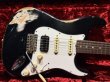 画像1: Fender Custom Shop 1969 S-S-H Stratocaster Heavy Relic Black (1)