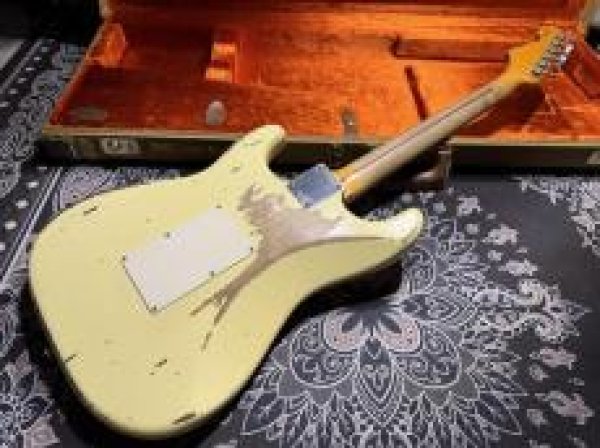 画像6: Fender Custom Shop 1956 Stratocaster Heavy Relic FRT / Vintage White (6)